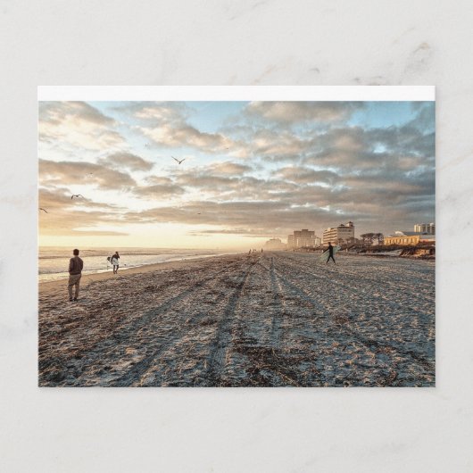 Jacksonville Beach Sunrise Briefkaart (Voorkant)