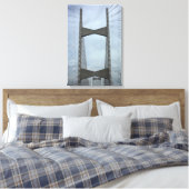 Jacksonville Bridge, Florida Canvas Afdruk (Insitu (Slaapkamer))