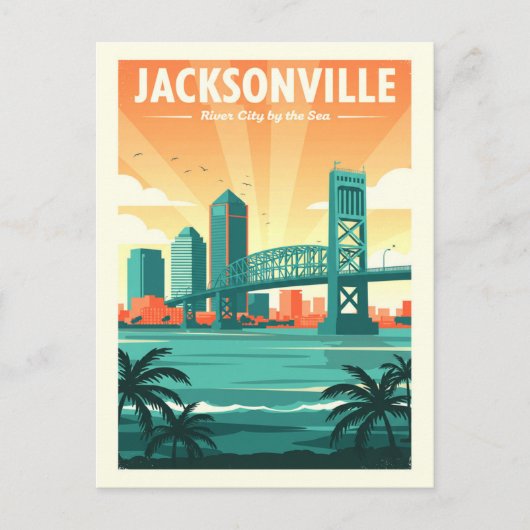  Jacksonville Briefkaart (Voorkant)