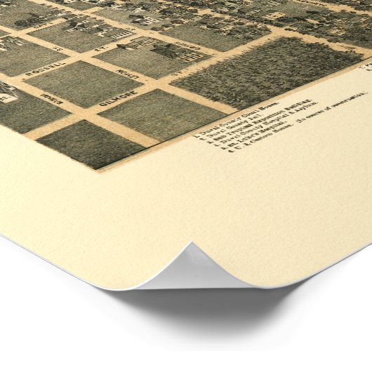 Jacksonville, FL - 1893 Poster (Hoek)