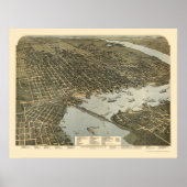 Jacksonville, FL - 1893 Poster (Voorkant)