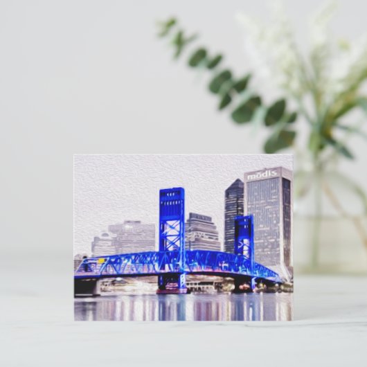 Jacksonville, FL Briefkaart (Staand voorkant)