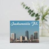 Jacksonville FL Briefkaart (Staand voorkant)