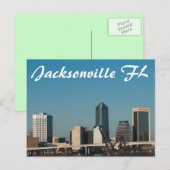Jacksonville FL Briefkaart (Voorkant / Achterkant)