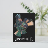 Jacksonville FL Briefkaart (Staand voorkant)