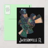 Jacksonville FL Briefkaart (Voorkant / Achterkant)