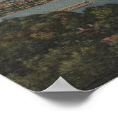 Jacksonville, FL - Navy Bombers over St. John's Poster (Hoek)