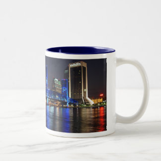 Jacksonville FL Tweekleurige Koffiemok