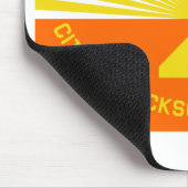 Jacksonville Flag Muismat (Hoek)