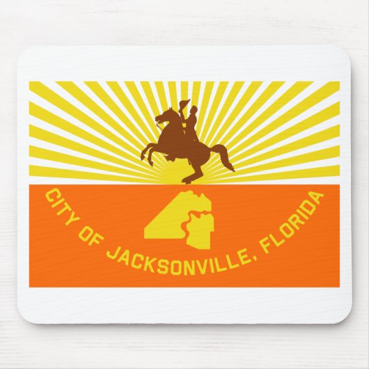 Jacksonville Flag Muismat (Voorkant)