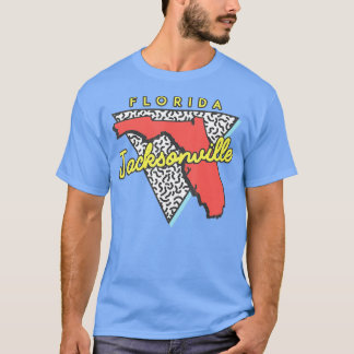 Jacksonville Florida 80s Design Souvenirs1 T-shirt