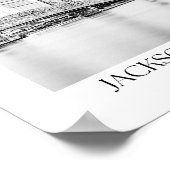 Jacksonville Florida Arch fotoprint Poster (Hoek)