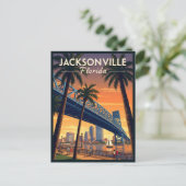 Jacksonville Florida Briefkaart (Staand voorkant)