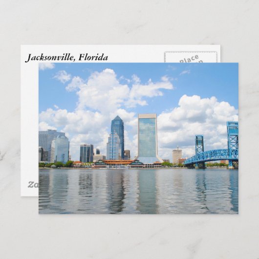 Jacksonville, Florida Briefkaart (Voorkant / Achterkant)