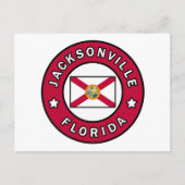 Jacksonville Florida Briefkaart (Voorkant)