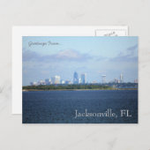 Jacksonville, Florida Briefkaart (Voorkant / Achterkant)
