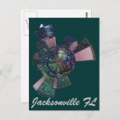 jacksonville florida briefkaart (Voorkant / Achterkant)