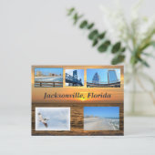 Jacksonville, Florida Briefkaart (Staand voorkant)