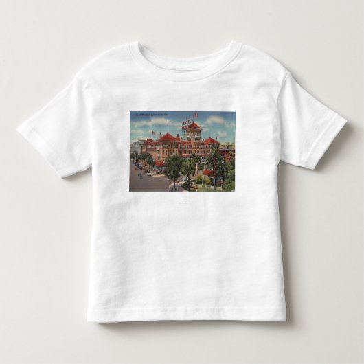 Jacksonville, Florida - Buiten Uitzicht van Hotel Kinder Shirts (Voorkant)