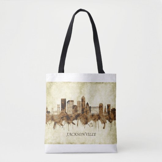 Jacksonville Florida Cityscape Tote Bag (Voorkant)