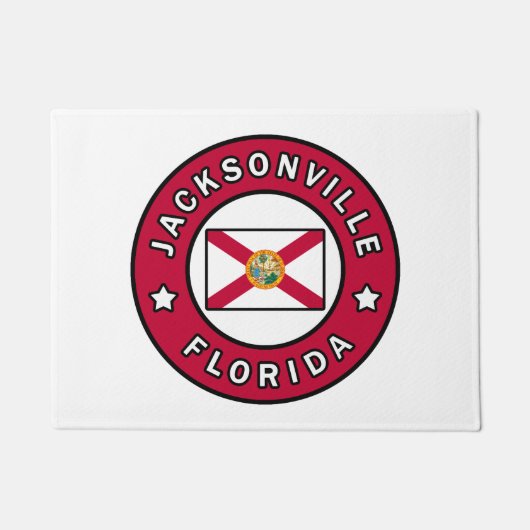 Jacksonville Florida Deurmat (Voorkant)