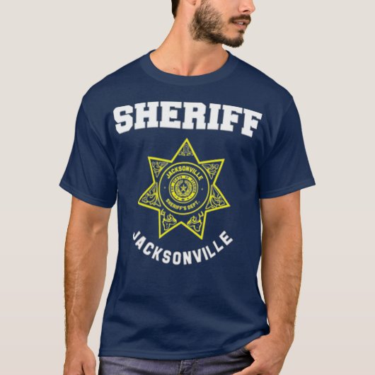 Jacksonville Florida Duval County Sheriff T-shirt (Voorkant)