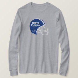 Jacksonville Florida FL Football Helmet T-shirt