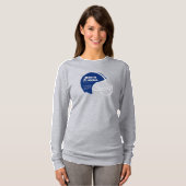 Jacksonville Florida FL Football Helmet T-shirt (Voorkant volledig)