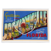 Jacksonville Florida  groot Briefkaart Cadeauzakje (Voorkant)