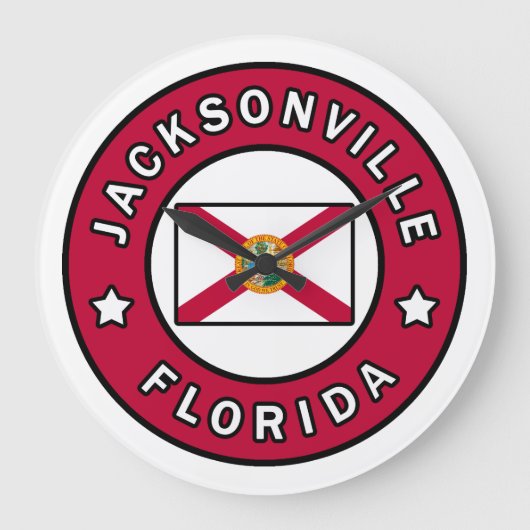 Jacksonville Florida Grote Klok (Voorkant)