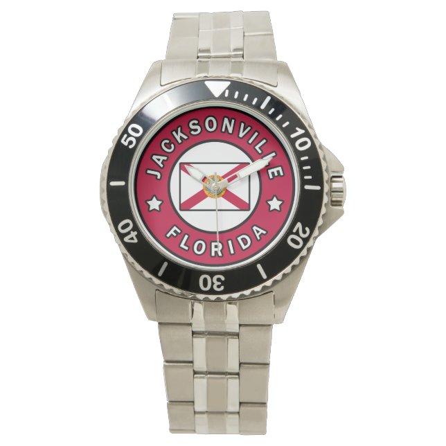 Jacksonville Florida Horloge (Voorkant)