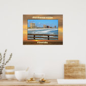 Jacksonville, Florida landschap Poster (Keuken)