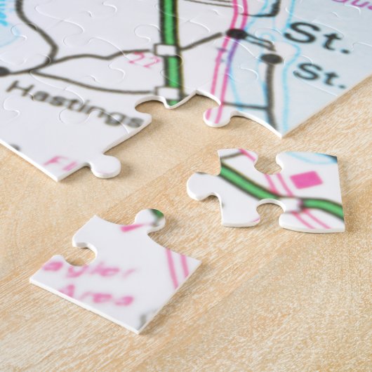 Jacksonville, Florida Legpuzzel (Zijkant)