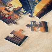 Jacksonville Florida Legpuzzel (Zijkant)