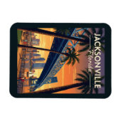 Jacksonville Florida Magneet (Horizontaal)