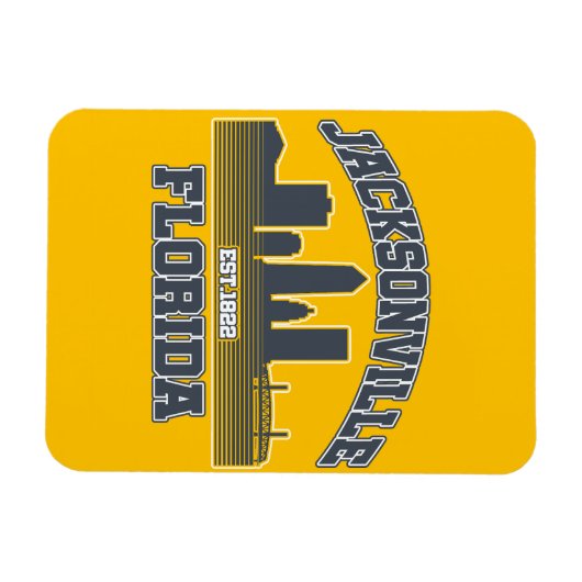 Jacksonville, Florida Magneet (Horizontaal)