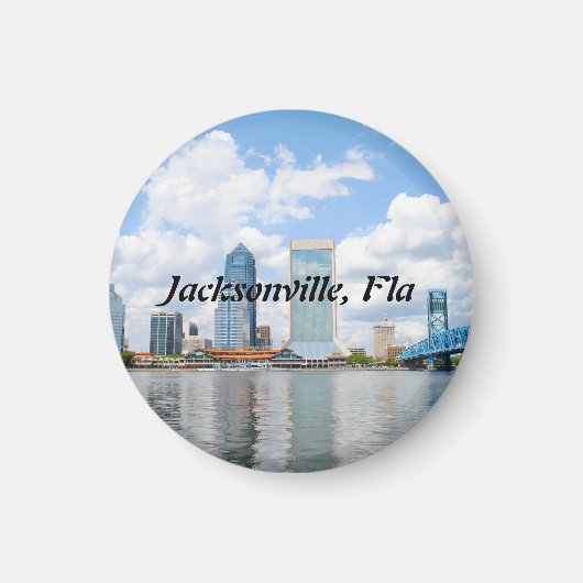 Jacksonville, Florida Magneet (Voorkant)