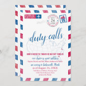 Jacksonville Florida militaire verhuizing aankondi Kaart (Voorkant / Achterkant)