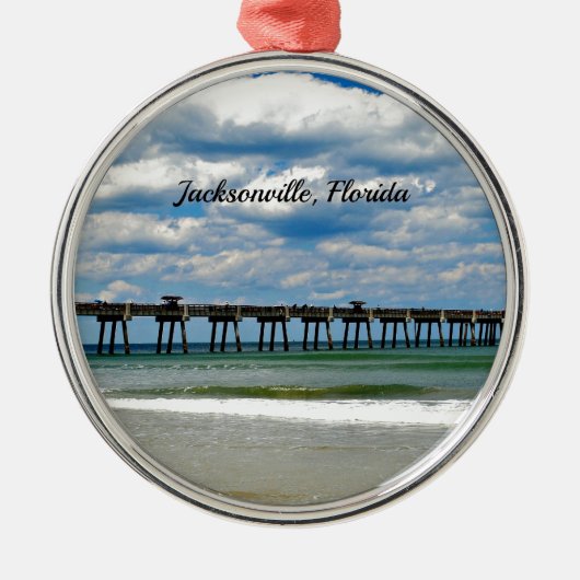 Jacksonville, Florida Pier Metalen Ornament (Voorkant)