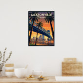 Jacksonville Florida Poster (Keuken)