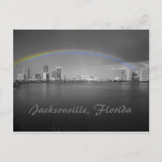 Jacksonville, Florida Rainbow Briefkaart