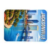 Jacksonville Florida Reizen Magneet (Horizontaal)