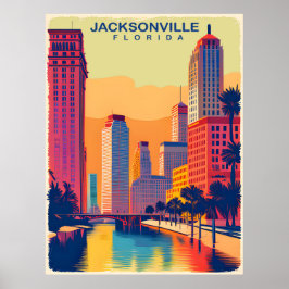 Jacksonville, Florida, reizen Poster