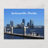 Jacksonville, Florida Riverfront Briefkaart (Voorkant)