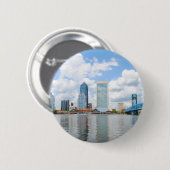 Jacksonville, Florida Ronde Button 5,7 Cm (Voorkant /achterkant)