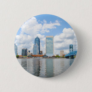 Jacksonville, Florida Ronde Button 5,7 Cm