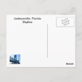 Jacksonville, Florida Skyline Briefkaart (Achterkant)