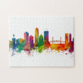 Jacksonville Florida Skyline Legpuzzel (Horizontaal)