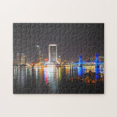 Jacksonville Florida Skyline Legpuzzel (Horizontaal)