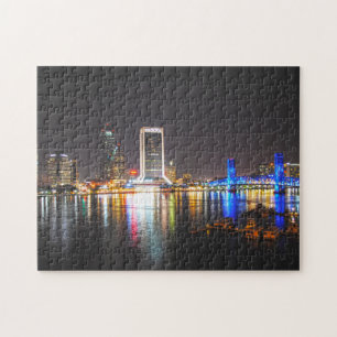 Jacksonville Florida Skyline Legpuzzel
